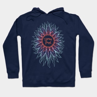 Floral mandala - dreamland - spirituality design Hoodie